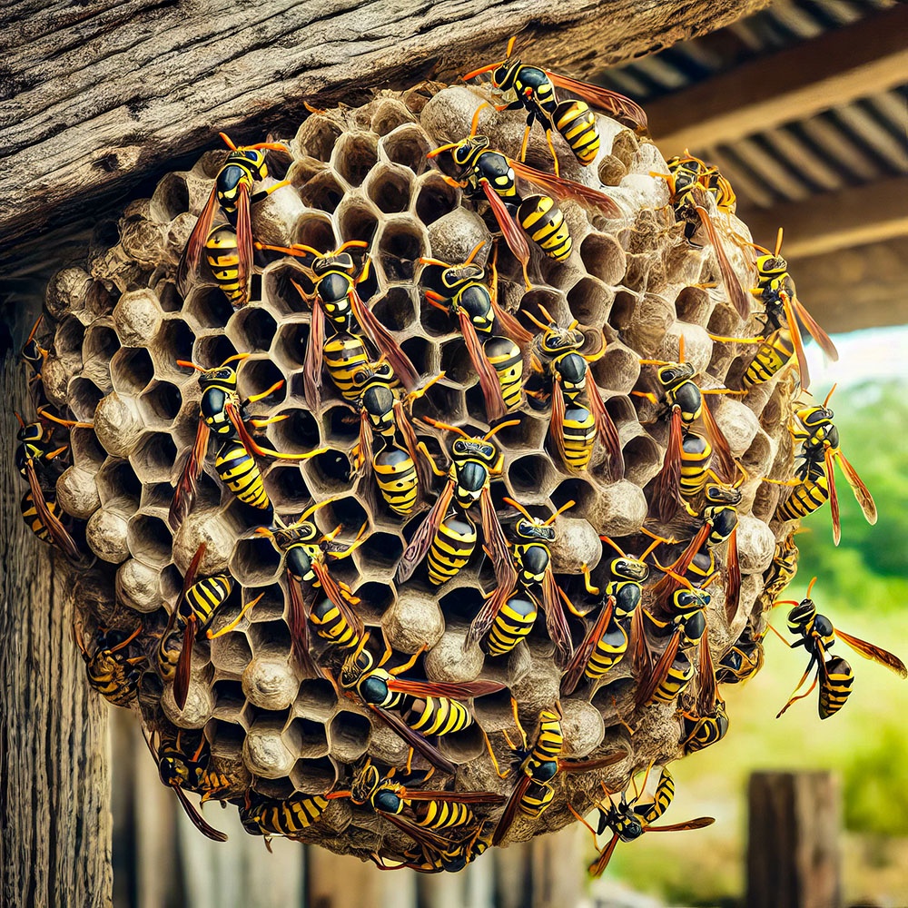 What role can local authorities help with wasp nest removal?